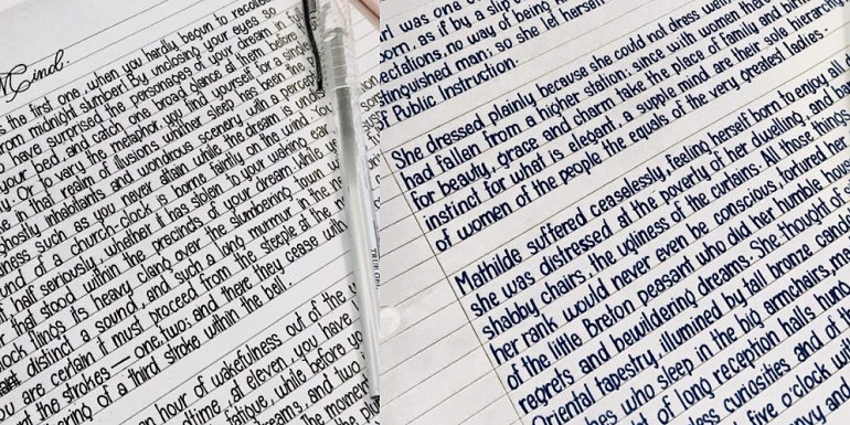 Saking Rapinya, Tulisan Tangan Wanita ini Mirip Hasil Ketikan Komputer