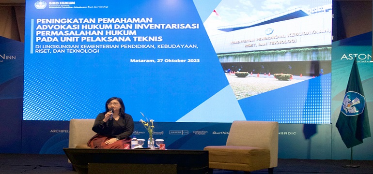 Kapasitas ASN & Legal Drafting, Kunci Keberhasilan Biro Hukum Kemendikbudristek