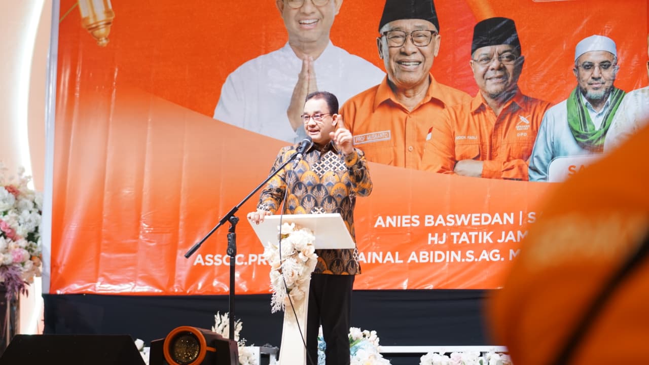 Gerakan Kolektif Menuju Indonesia Adil: Anies Baswedan Ajak Perkuat Barisan Perubahan dalam Halal Bihalal Gerakan Rakyat Jatim di Surabaya