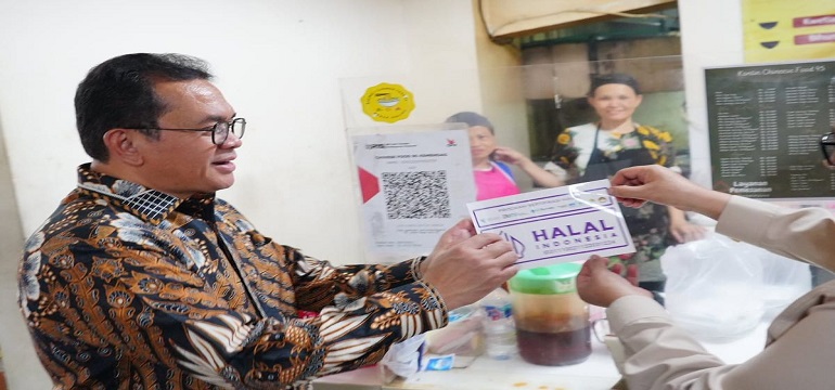 Babe Haikal Dorong Kesadaran Pelaku Usaha soal Sertifikat Halal