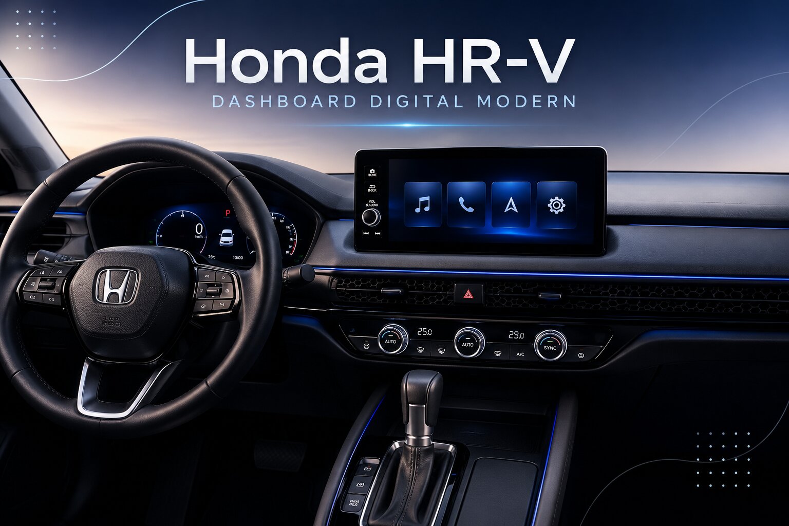 Desain Cockpit Modern Honda HR-V dan Kenyamanan Pengemudi: Analisis Desain Dashboard Honda HR-V Dengan Layar Digital Modern