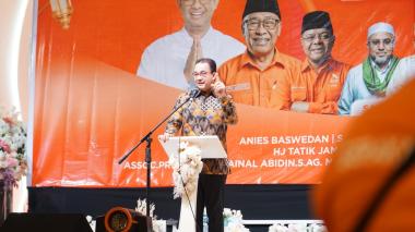 Gerakan Kolektif Menuju Indonesia Adil: Anies Baswedan Ajak Perkuat Barisan Perubahan dalam Halal Bihalal Gerakan Rakyat Jatim di Surabaya