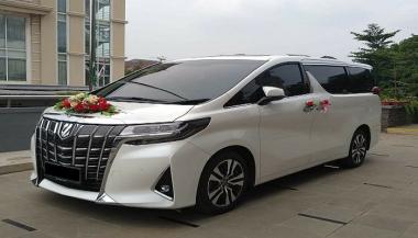 Alphard Transformer Berikan Kesan Mewah dan Elegan untuk Moment Bahagia Pernikahan