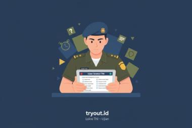 Latihan Soal TOEFL dan Kemampuan Bahasa Inggris untuk Tes TNI/POLRI Secara Sistematis dan Adaptif