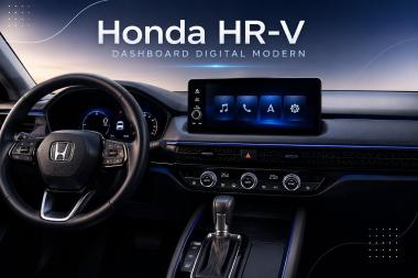 Desain Cockpit Modern Honda HR-V dan Kenyamanan Pengemudi: Analisis Desain Dashboard Honda HR-V Dengan Layar Digital Modern